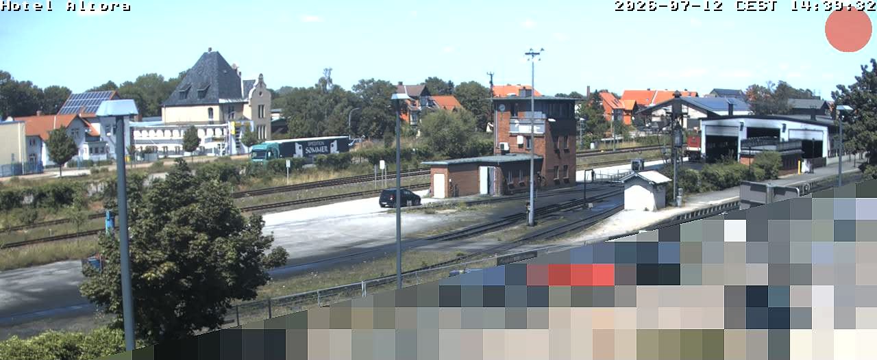 Archiv Foto Webcam Fahrzeugeinsatzstelle Wernigerode - Hotel Altora