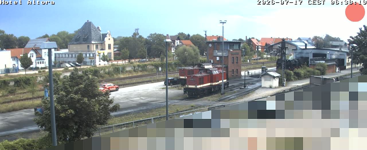 Archived image Webcam Wernigerode - Hotel Altora