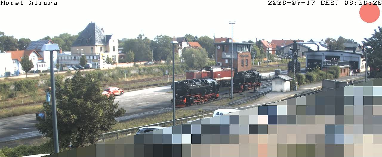 Archived image Webcam Wernigerode - Hotel Altora