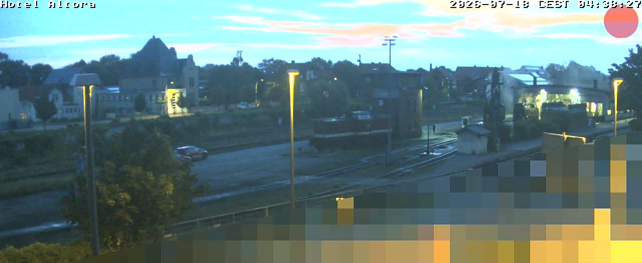 Archived image Webcam Wernigerode - Hotel Altora