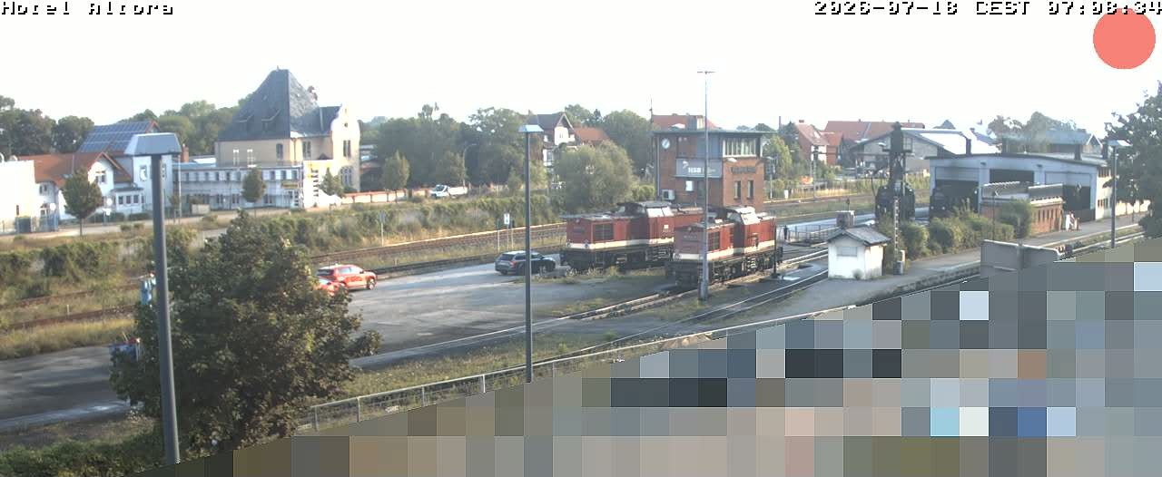 Archived image Webcam Wernigerode - Hotel Altora