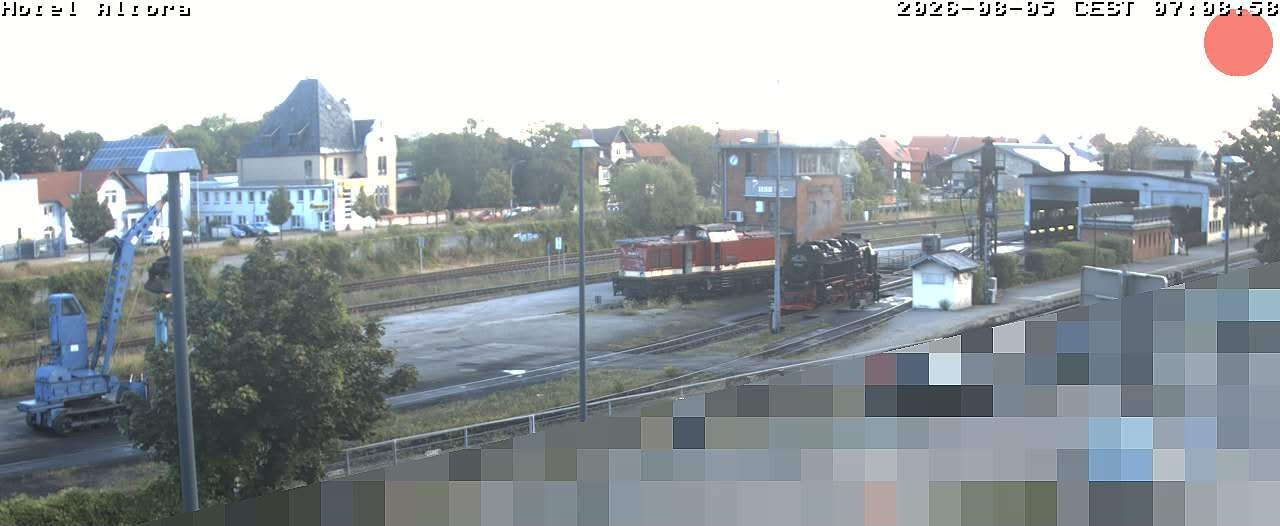 Archiv Foto Webcam Fahrzeugeinsatzstelle Wernigerode - Hotel Altora