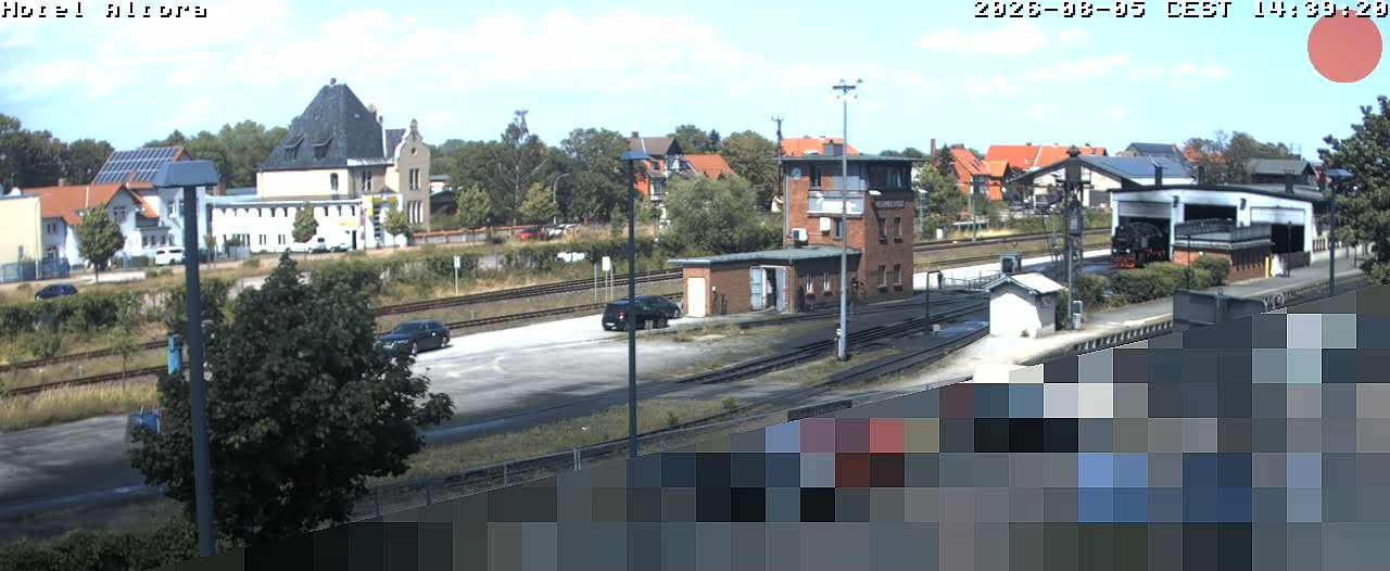 Archiv Foto Webcam Fahrzeugeinsatzstelle Wernigerode - Hotel Altora