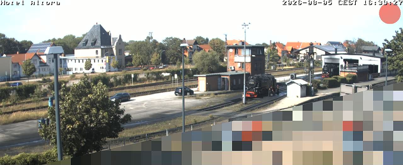 Archiv Foto Webcam Fahrzeugeinsatzstelle Wernigerode - Hotel Altora