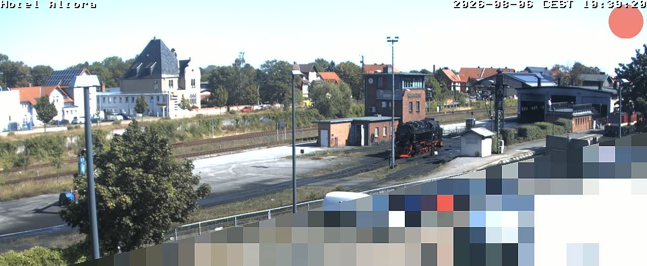 Archiv Foto Webcam Fahrzeugeinsatzstelle Wernigerode - Hotel Altora