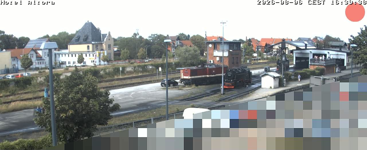 Archiv Foto Webcam Fahrzeugeinsatzstelle Wernigerode - Hotel Altora