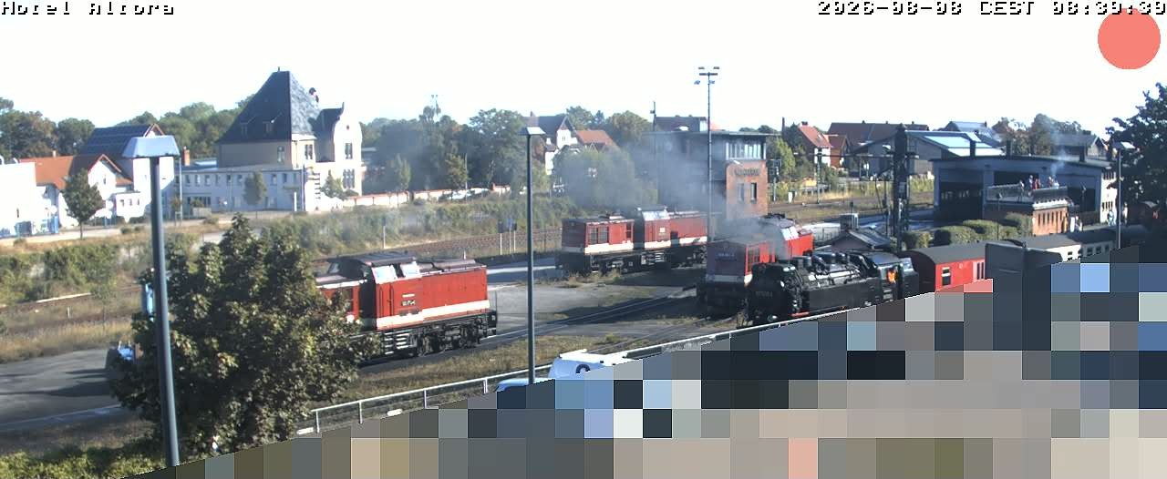 Archived image Webcam Wernigerode - Hotel Altora