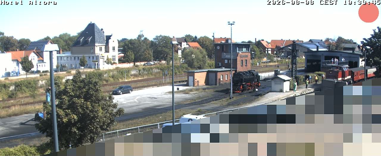 Archived image Webcam Wernigerode - Hotel Altora