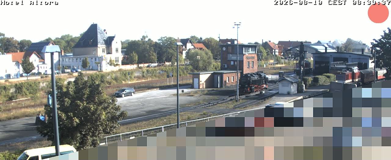 Archived image Webcam Wernigerode - Hotel Altora