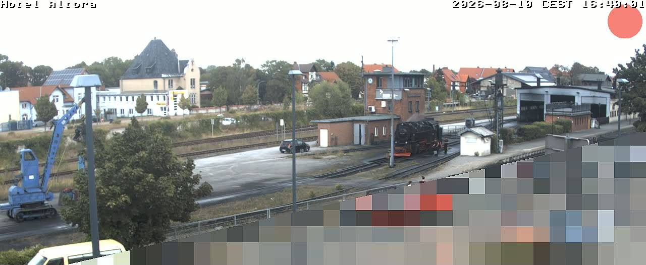 Archived image Webcam Wernigerode - Hotel Altora