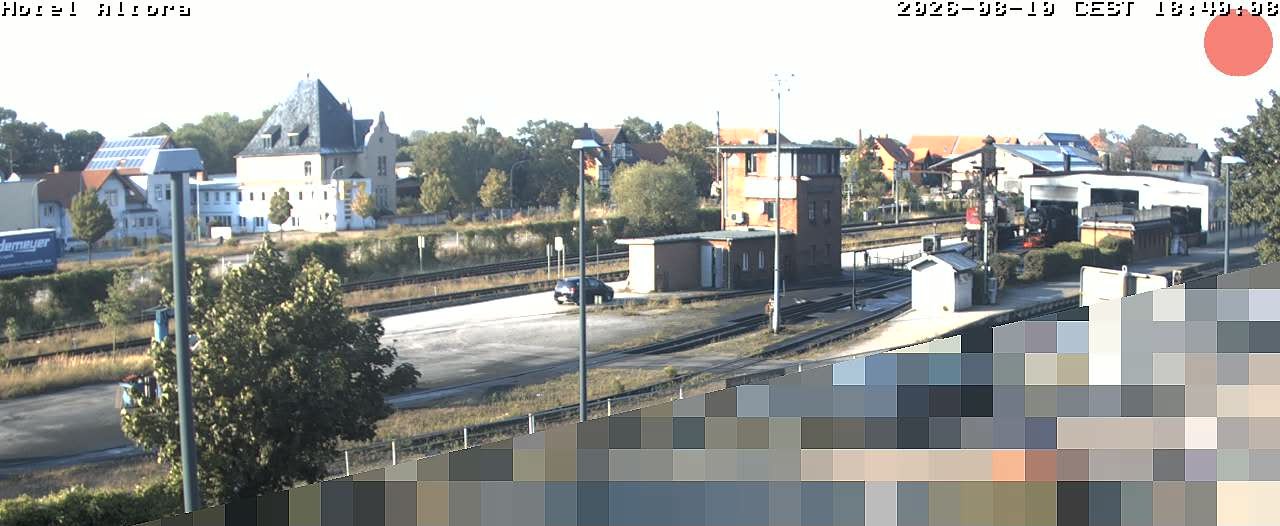 Archived image Webcam Wernigerode - Hotel Altora