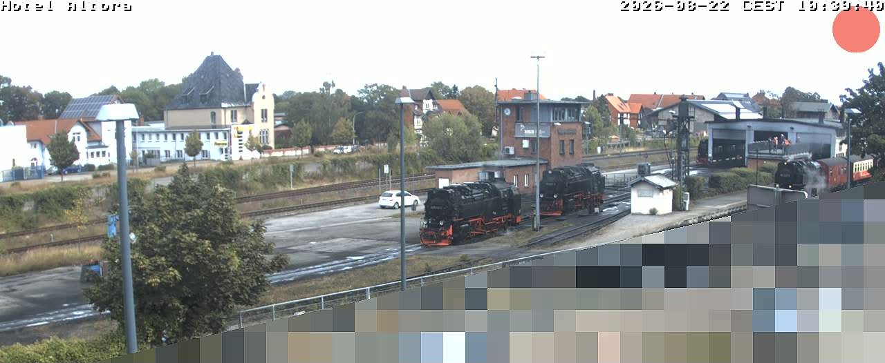 Archiv Foto Webcam Fahrzeugeinsatzstelle Wernigerode - Hotel Altora