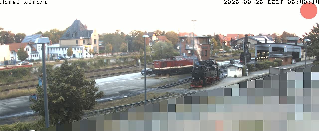 Archived image Webcam Wernigerode - Hotel Altora