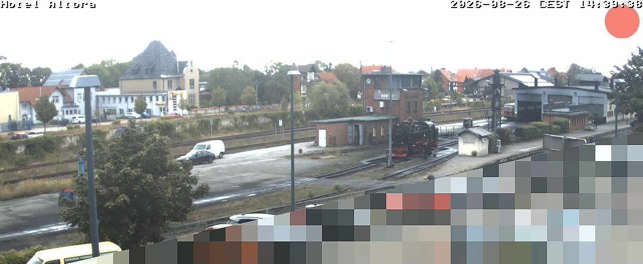 Archived image Webcam Wernigerode - Hotel Altora