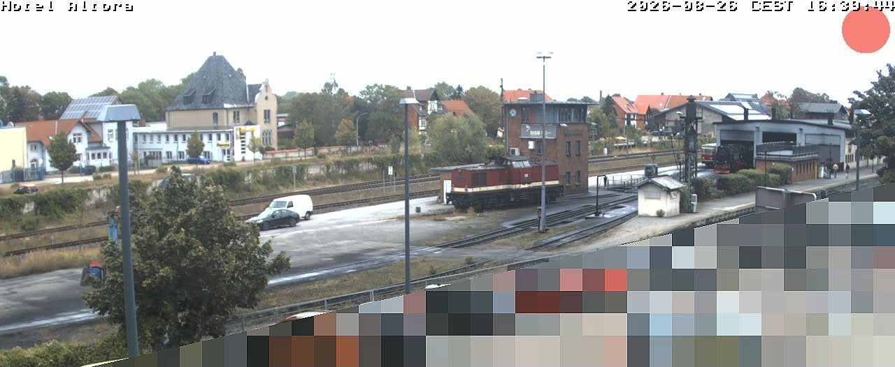Archived image Webcam Wernigerode - Hotel Altora
