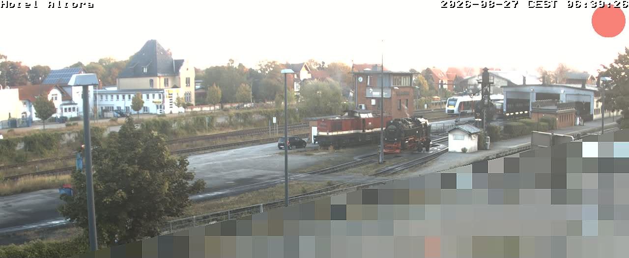Archiv Foto Webcam Fahrzeugeinsatzstelle Wernigerode - Hotel Altora