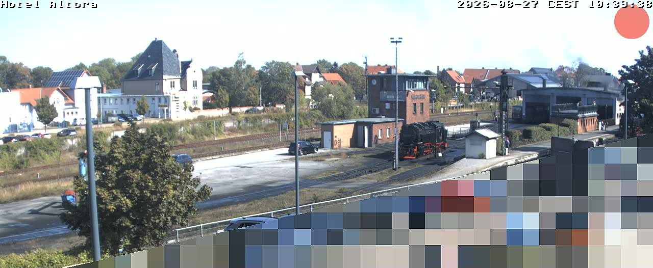 Archiv Foto Webcam Fahrzeugeinsatzstelle Wernigerode - Hotel Altora