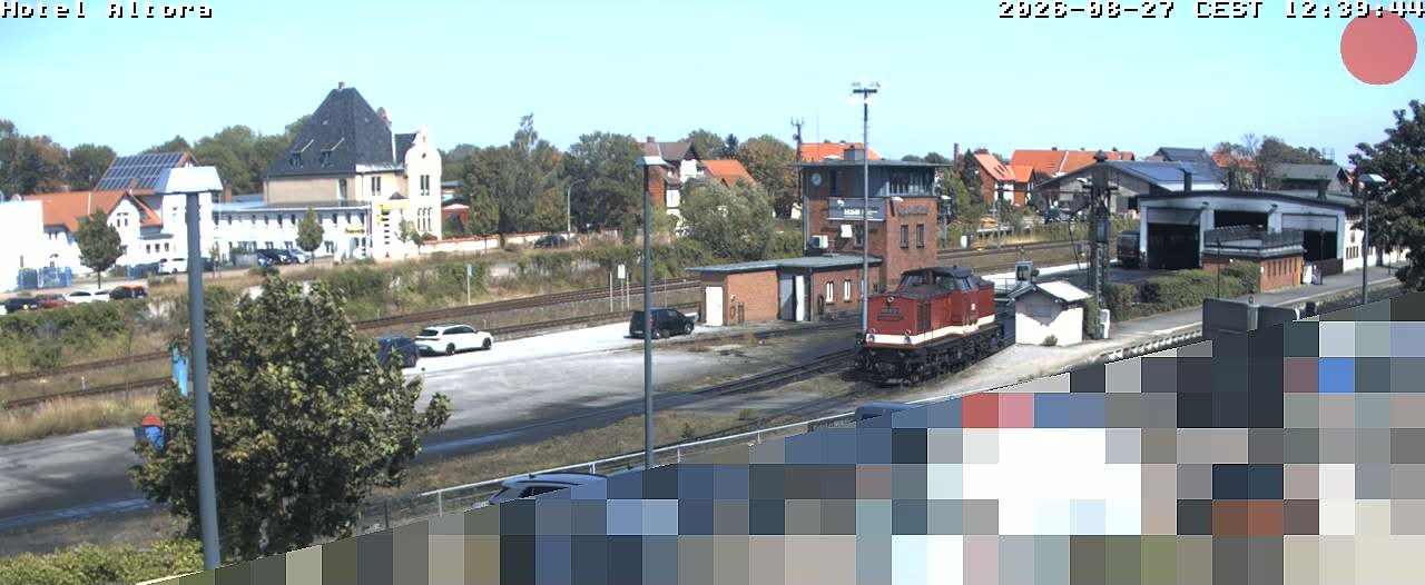 Archiv Foto Webcam Fahrzeugeinsatzstelle Wernigerode - Hotel Altora