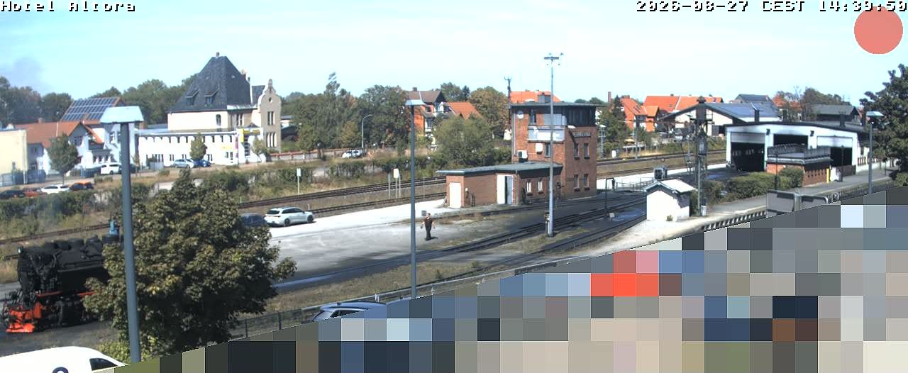 Archiv Foto Webcam Fahrzeugeinsatzstelle Wernigerode - Hotel Altora