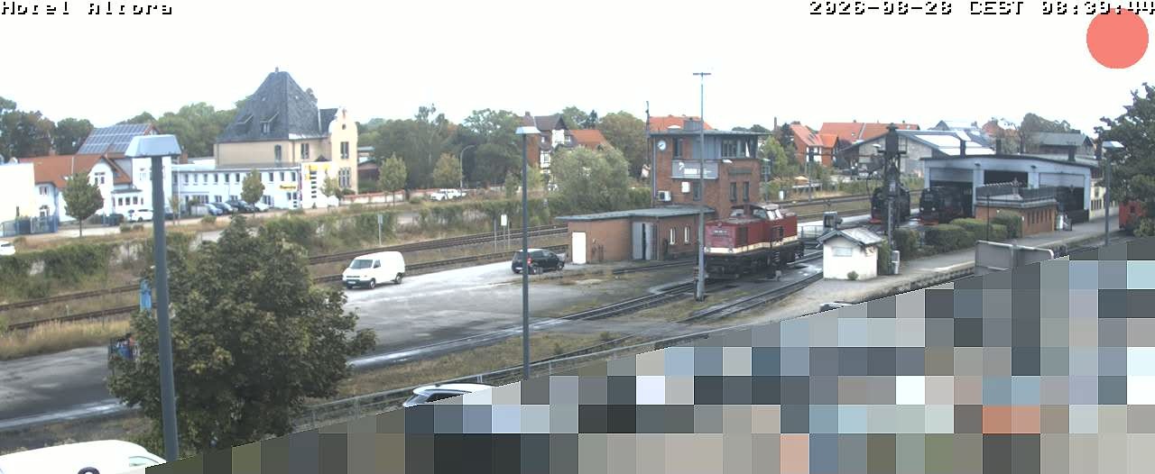 Archiv Foto Webcam Fahrzeugeinsatzstelle Wernigerode - Hotel Altora