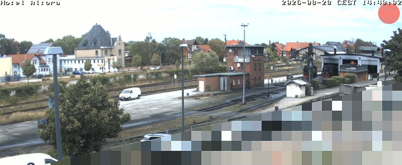 Archiv Foto Webcam Fahrzeugeinsatzstelle Wernigerode - Hotel Altora