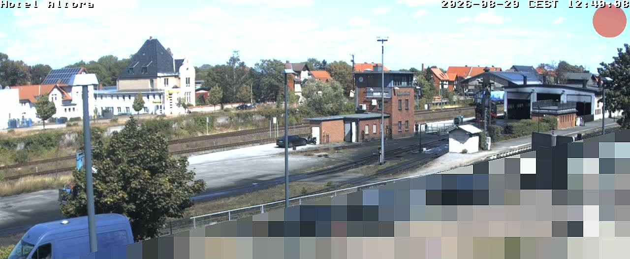 Archiv Foto Webcam Fahrzeugeinsatzstelle Wernigerode - Hotel Altora