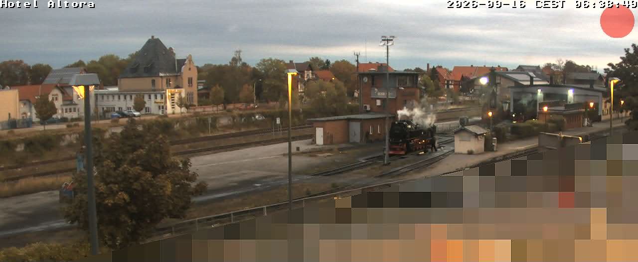 Archiv Foto Webcam Fahrzeugeinsatzstelle Wernigerode - Hotel Altora