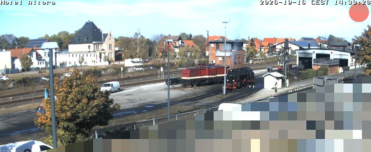 Archiv Foto Webcam Fahrzeugeinsatzstelle Wernigerode - Hotel Altora