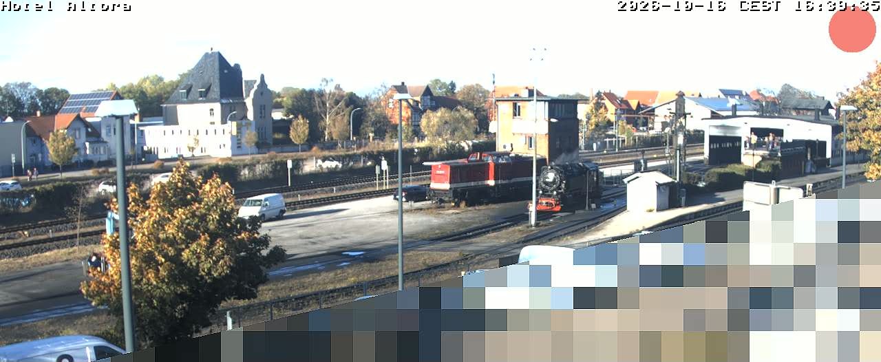 Archiv Foto Webcam Fahrzeugeinsatzstelle Wernigerode - Hotel Altora