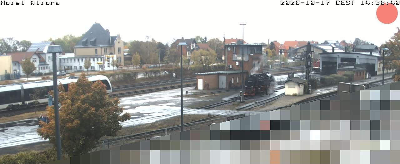 Archived image Webcam Wernigerode - Hotel Altora