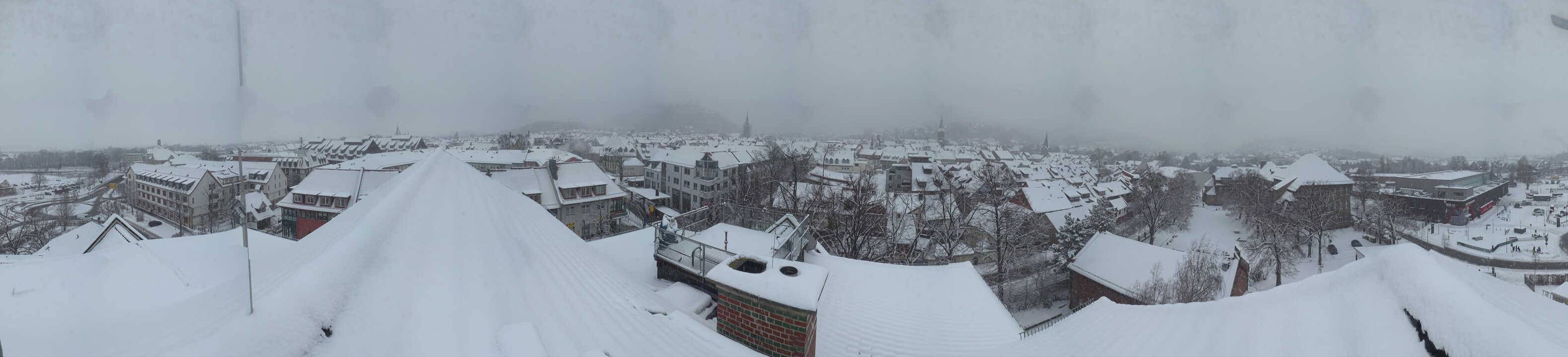 Archiv Foto Webcam Wernigerode - Bick über die Altstadt