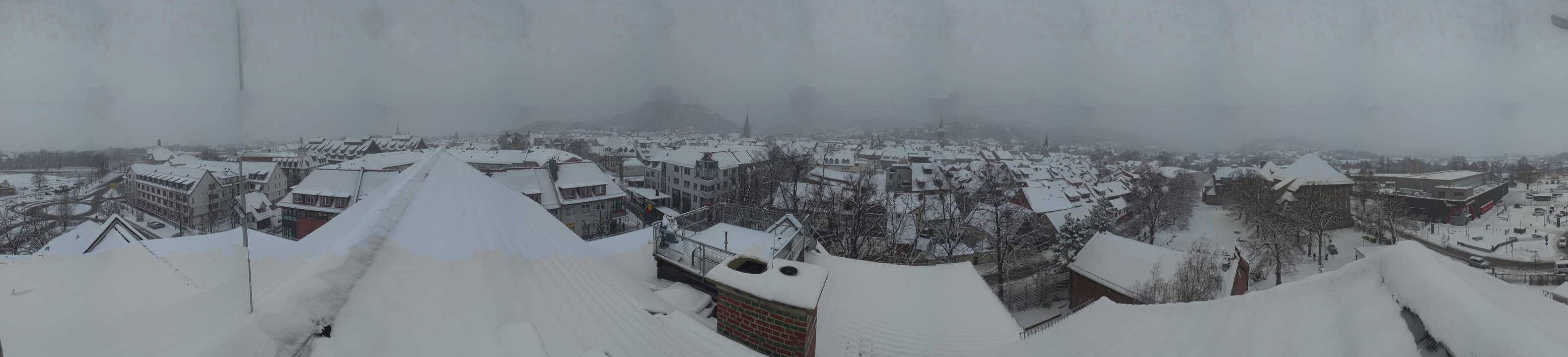 Archiv Foto Webcam Wernigerode - Bick über die Altstadt