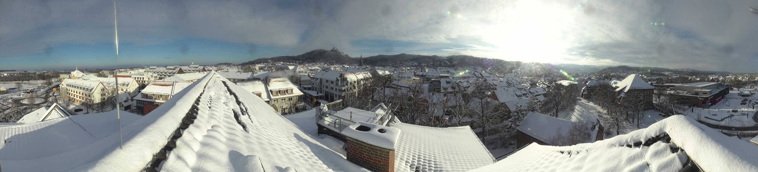 Archiv Foto Webcam Wernigerode - Bick über die Altstadt