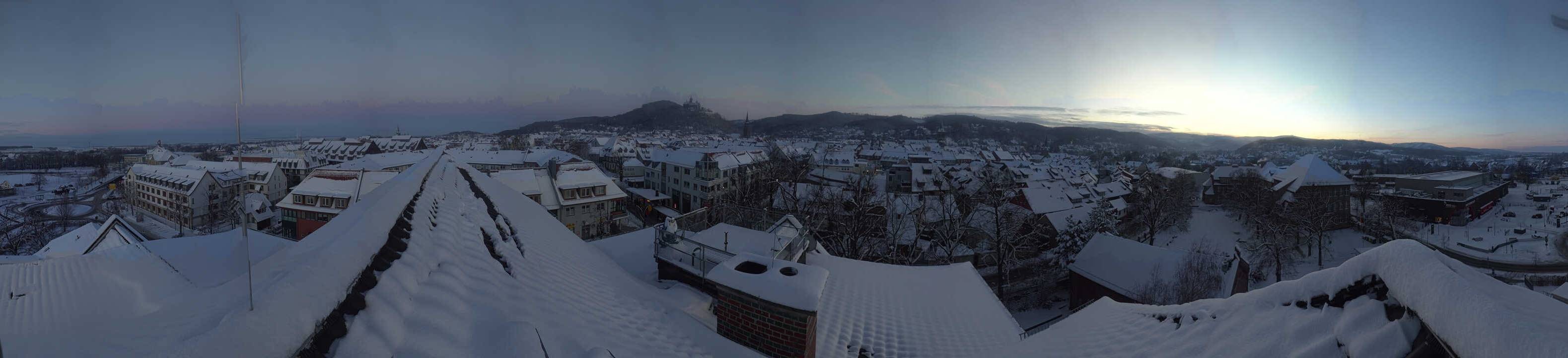 Archiv Foto Webcam Wernigerode - Bick über die Altstadt