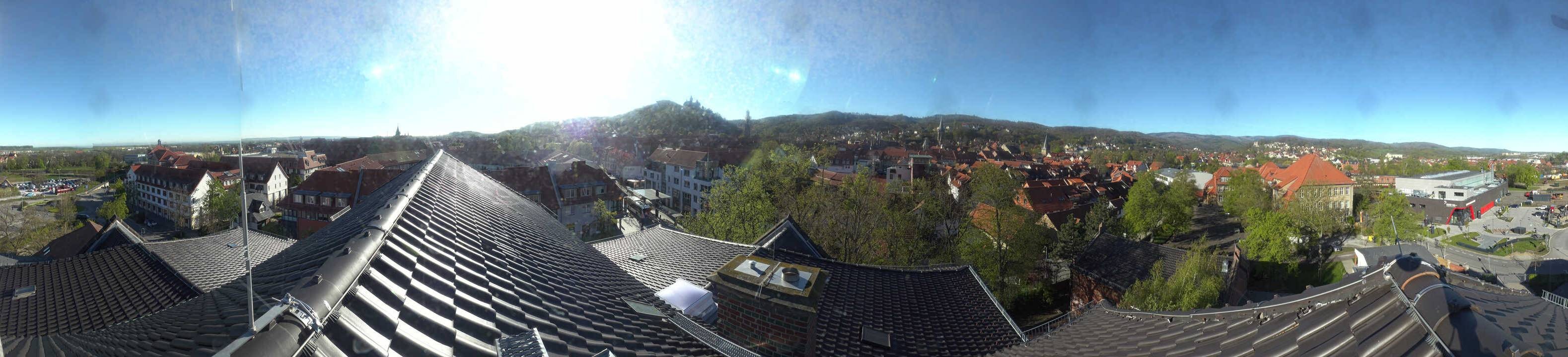 Archiv Foto Webcam Wernigerode - Bick über die Altstadt