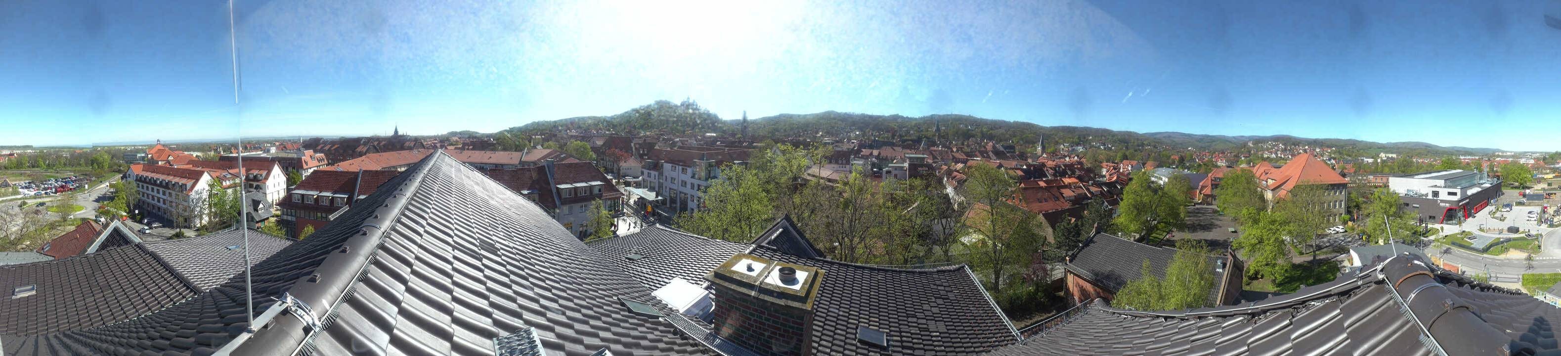 Archiv Foto Webcam Wernigerode - Bick über die Altstadt