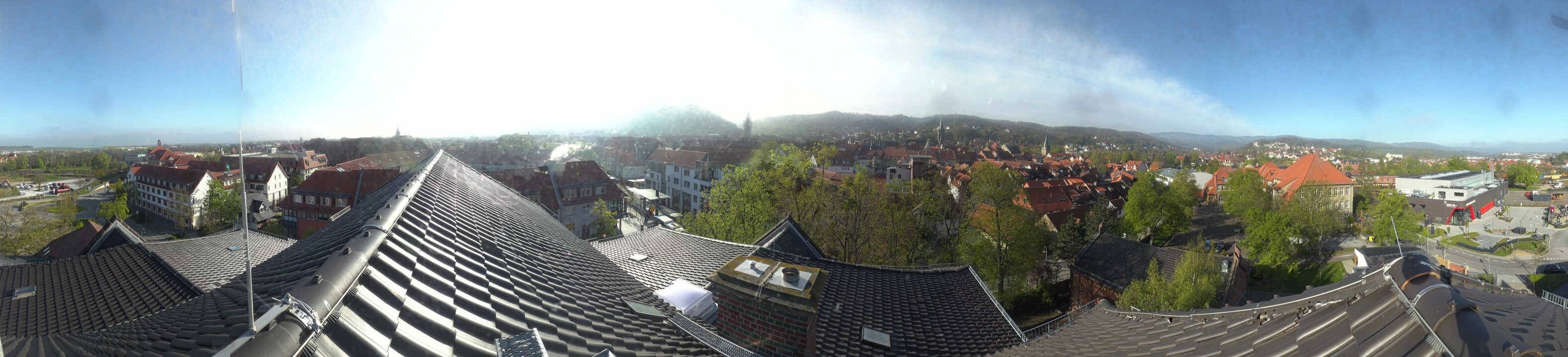Archiv Foto Webcam Wernigerode - Bick über die Altstadt