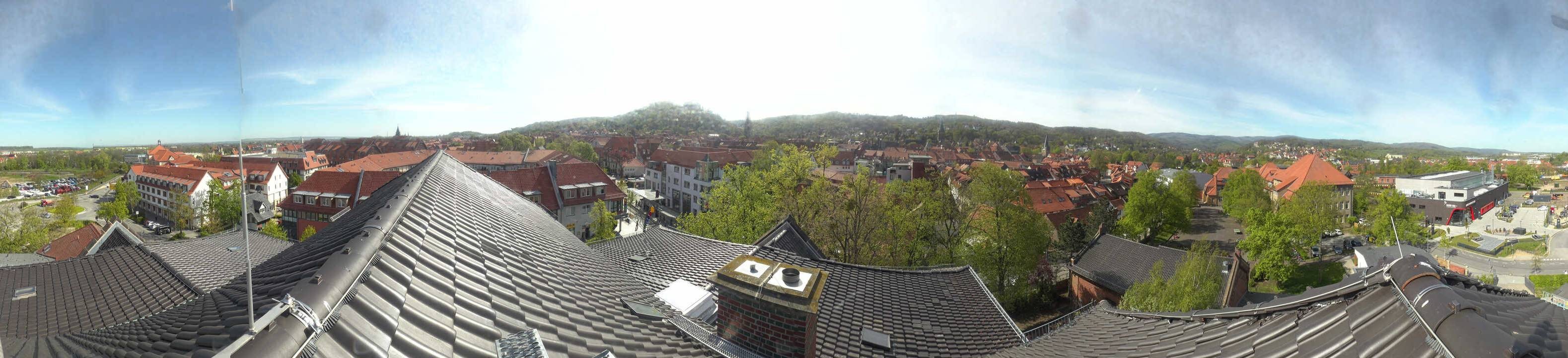 Archiv Foto Webcam Wernigerode - Bick über die Altstadt