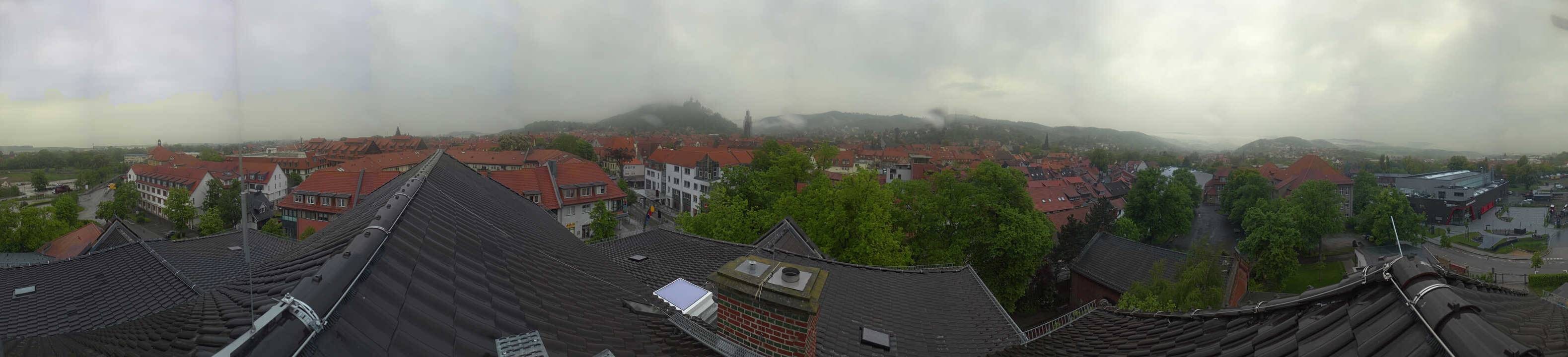 Archiv Foto Webcam Wernigerode - Bick über die Altstadt