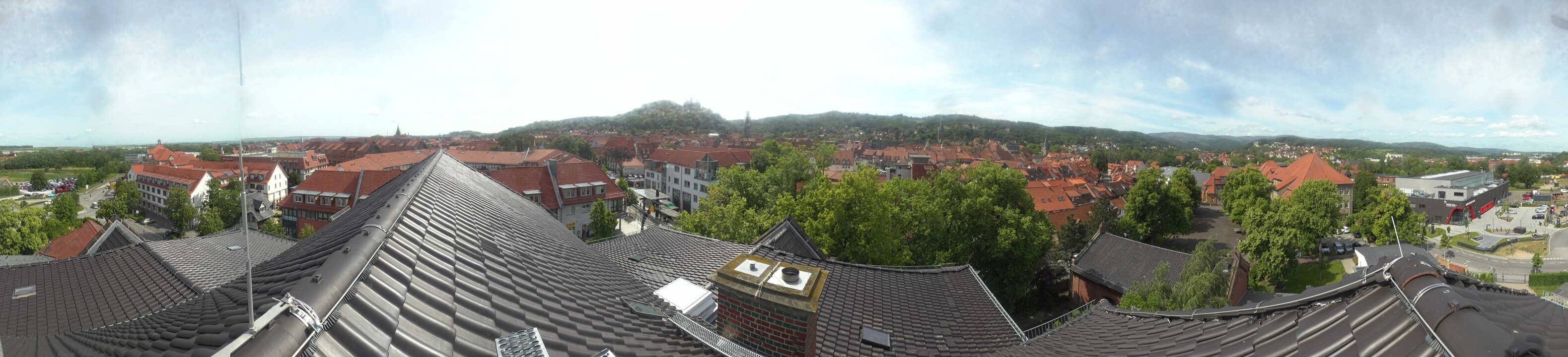 Archiv Foto Webcam Wernigerode - Bick über die Altstadt