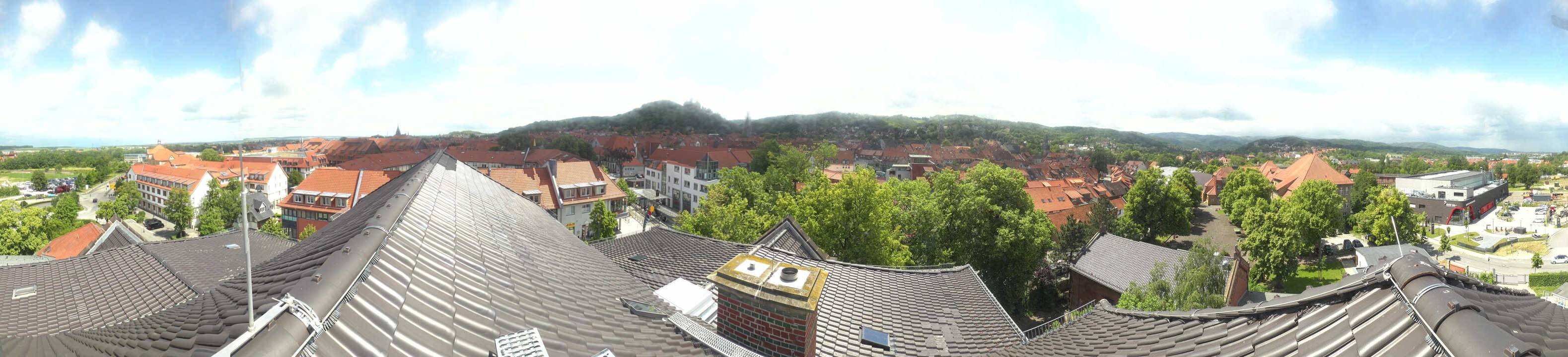 Archiv Foto Webcam Wernigerode - Bick über die Altstadt