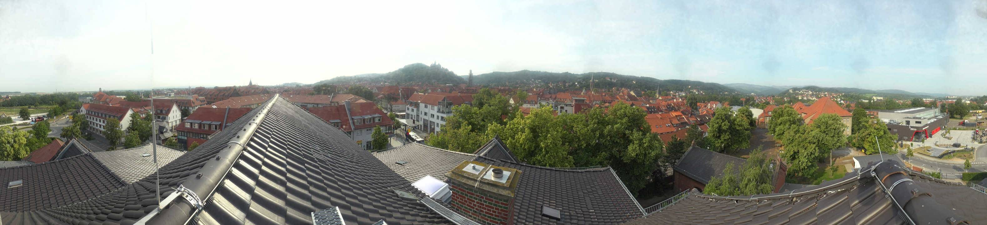 Archiv Foto Webcam Wernigerode - Bick über die Altstadt