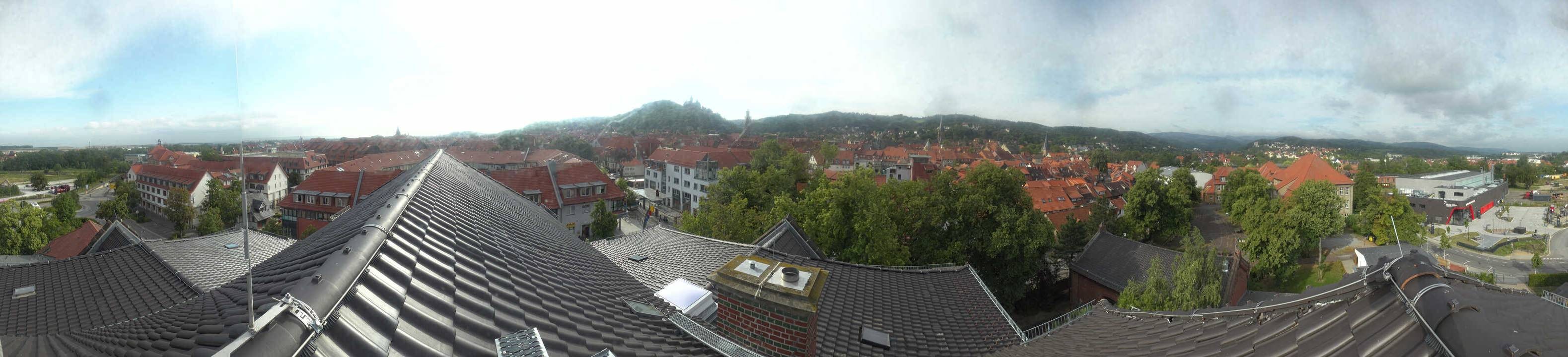 Archiv Foto Webcam Wernigerode - Bick über die Altstadt