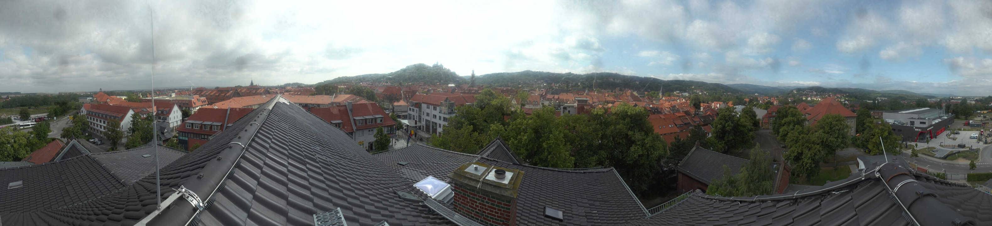 Archiv Foto Webcam Wernigerode - Bick über die Altstadt