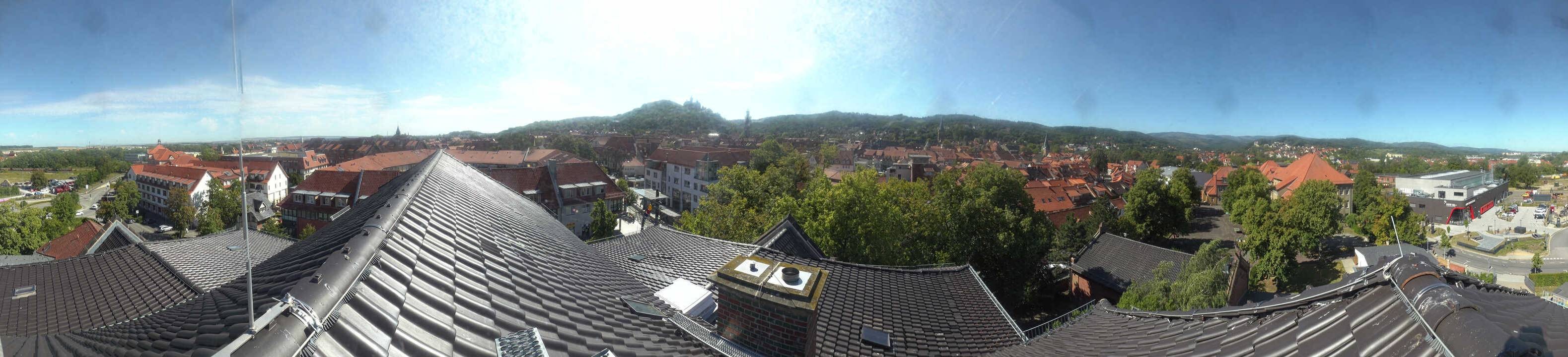 Archiv Foto Webcam Wernigerode - Bick über die Altstadt