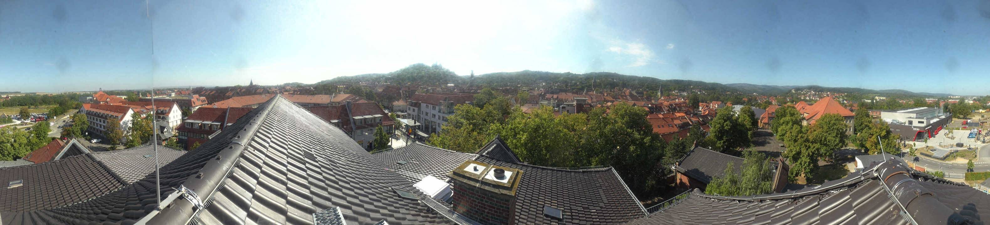 Archiv Foto Webcam Wernigerode - Bick über die Altstadt