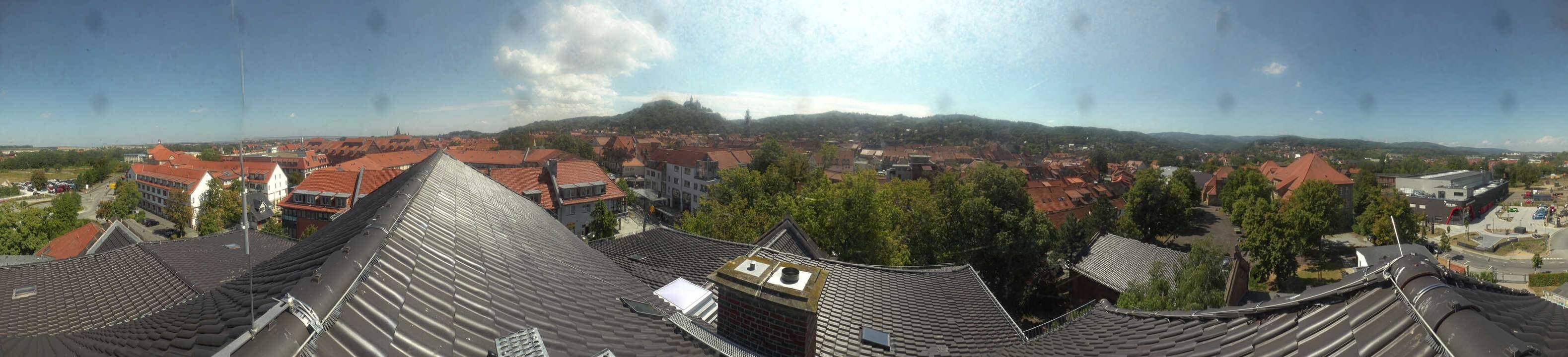 Archiv Foto Webcam Wernigerode - Bick über die Altstadt