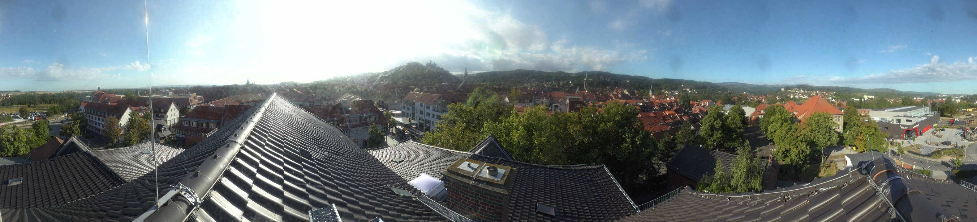 Archiv Foto Webcam Wernigerode - Bick über die Altstadt