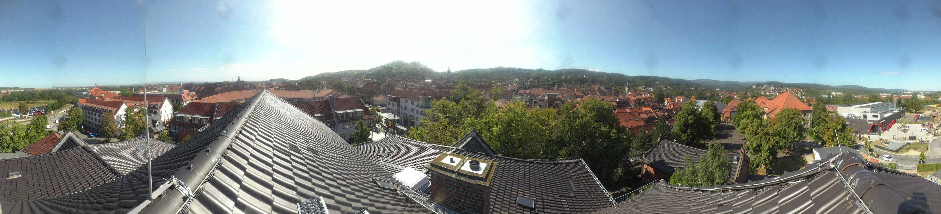 Archiv Foto Webcam Wernigerode - Bick über die Altstadt