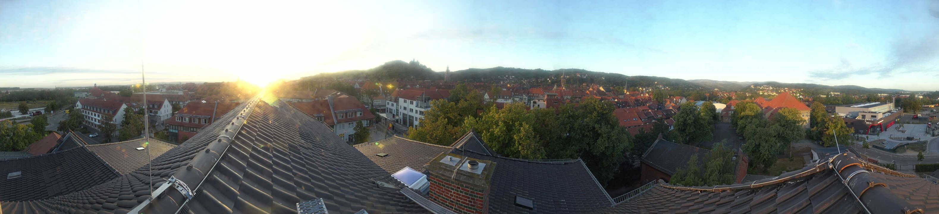 Archiv Foto Webcam Wernigerode - Bick über die Altstadt